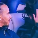 Камерите на Супер Боул го уловија Луис Хамилтон: Британецот уживаше во друштво на новата девојка (Видео)