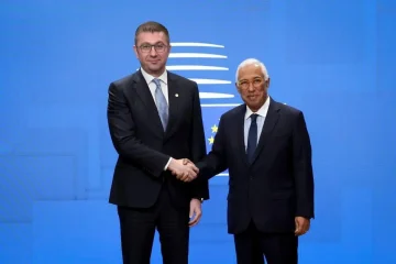 ЕУ ГО ОТВОРА ПРАШАЊЕТО ЗА ПРОШИРУВАЊЕ: Мицкоски во Брисел со европските лидери