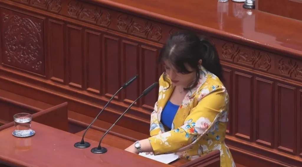 (Видео) Мојсоска: Мицкоски и СДС си го делат бизнисот со струја – ЕСМ тоне, тие се богатат