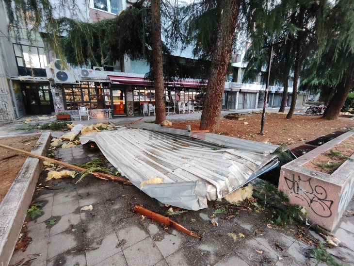 Над 8.300 повици на 112 во ЦУК по невремето