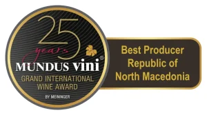 „Тиквеш“ прогласен за најдобар производител на вино од Македонија на престижниот Mundus Vini