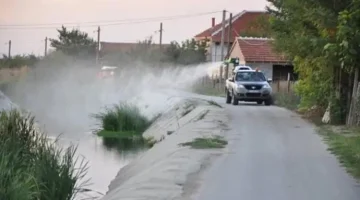 ОД ДЕНЕСКА ДО САБОТА ВО СКОПЈЕ: Терестрична дезинсекција против возрасни форми на комарци