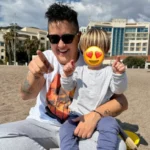 (Фото) Синот на Марија Шерифовиќ пристигна на Бали: „Ми дојде радоста!“