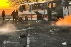Русија повторно го нападна Киев, повредени три лица, меѓу кои и дете