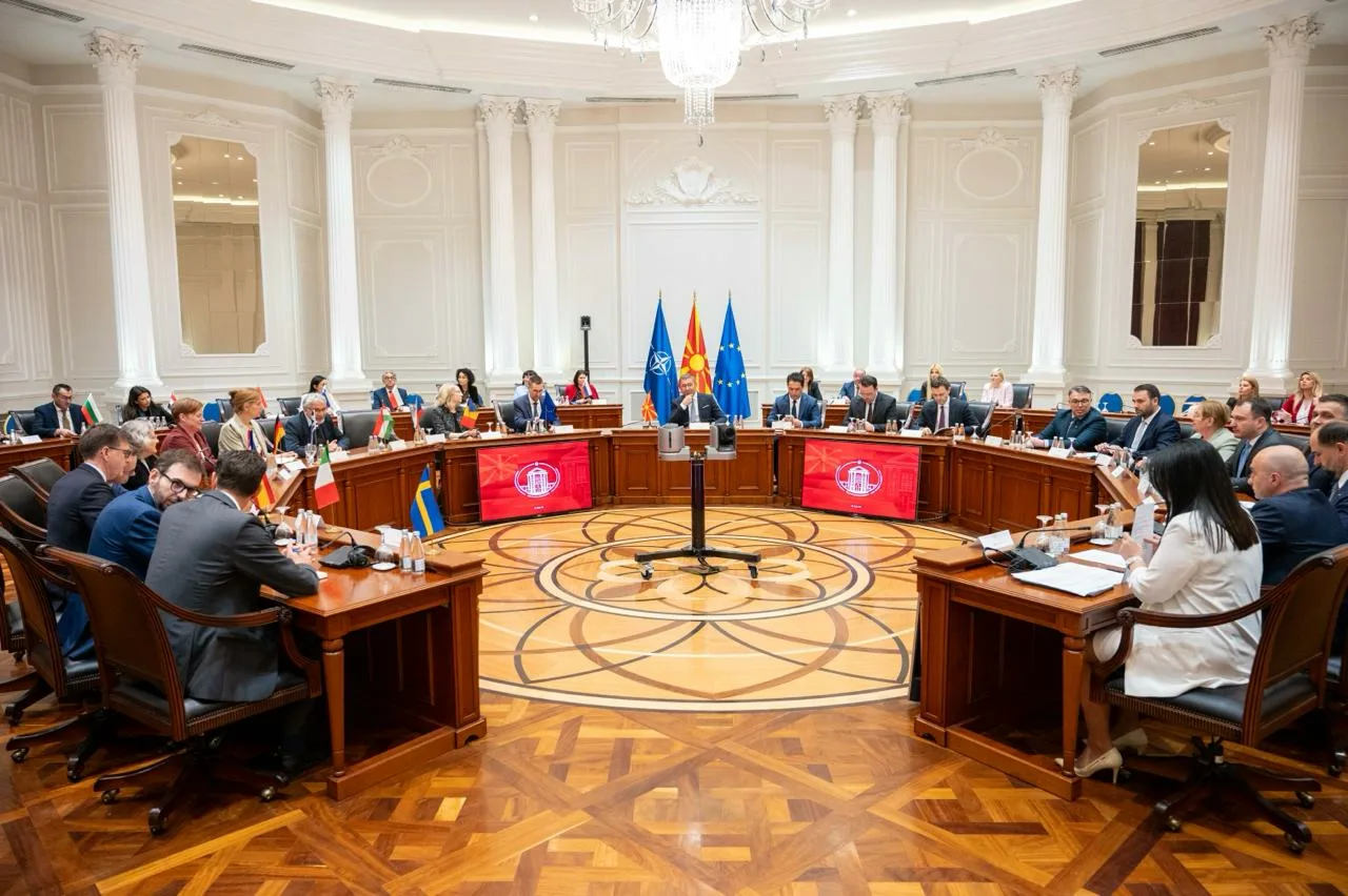 Северна Македонија со значителен напредок во Реформската агенда презентиран пред амбасадорите на ЕУ