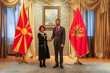 Црногорскиот претседател Милатовиќ во официјална посета на Македонија