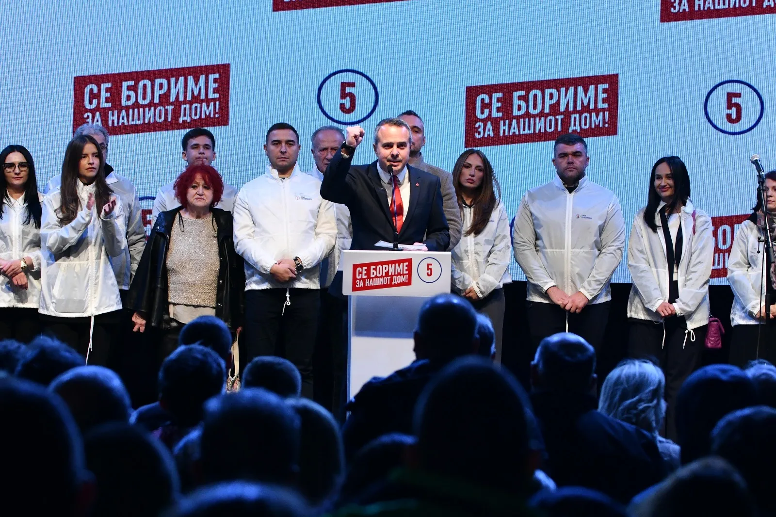 УРБАНИОТ ЦЕНТАР И’ ПРКОСИ НА ВЛАСТА: Горан Герасимовски убедливо победи во најурбаната и најмоќната општина во Македонија