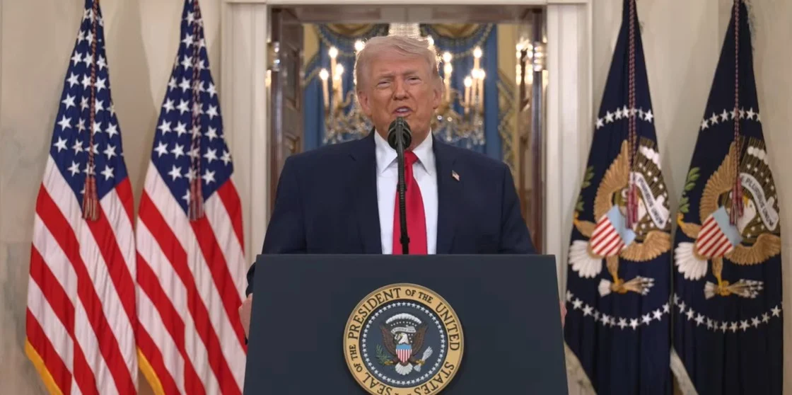 (Видео) Вонредното обраќање на Трамп: Иран е уништен, готови се