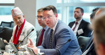 (ФОТО) Николоски: Неколку милијарди евра инвестиции во Коридорите 8 и 10 во Македонија