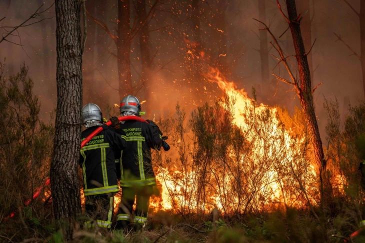 Зеленски понуди помош од Украина за гаснење на пожарите во Франција