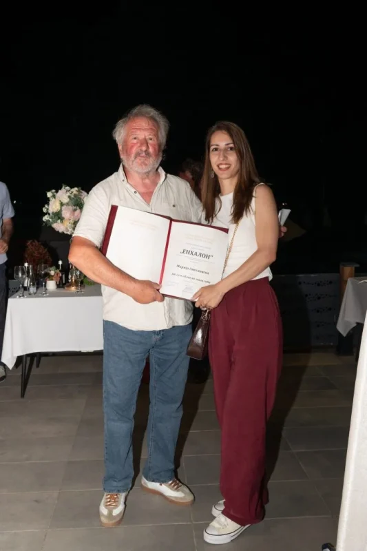 Марија Ангеловска ја доби наградата „Енхалон“, а Лју Јуе „In vino veritas“ на Струшките вечери на поезијата