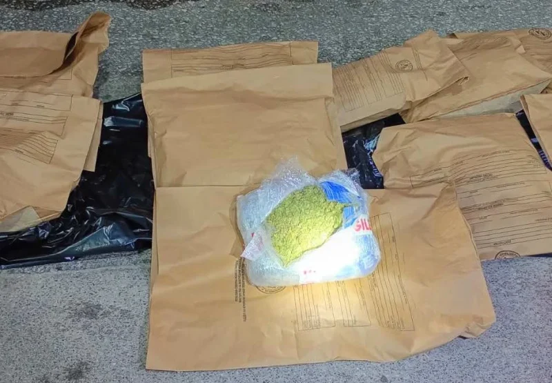 Уапсен албански државјанин на граница, пронајдена голема количина марихуана