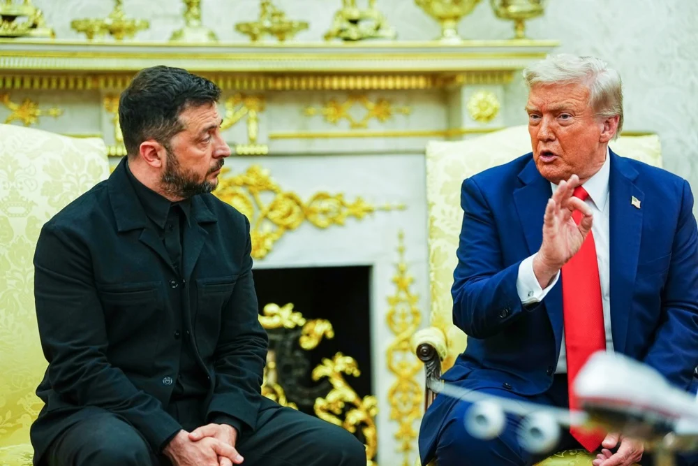 (Видео) Трамп остро го нападна Зеленски: Не, не сум негов голем љубител, ја уништија таа земја