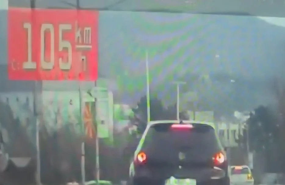 (Фото) Возач во Штип фатен со 105 км/ч во населено место