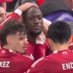 Конате даде гол за Ливерпул, па почна да плаче како мало дете (Видео)