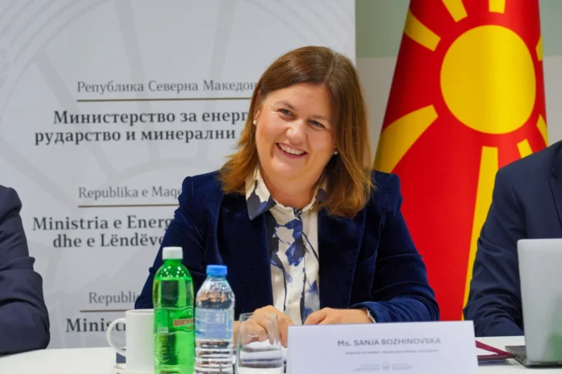Божиновска на средба со претставници од ЕБОР: Заложбите за стабилен енергетски систем препознаени како услов за просперитет на државата