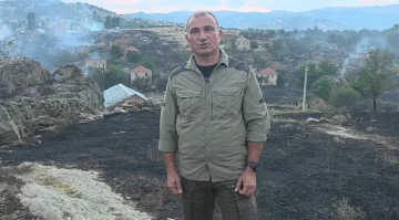 СЕ ШИРИ ПОЖАРОТ ВО СЕЛО ЧАНИШТЕ: Зафатени најмалку уште една куќа и помошен објект