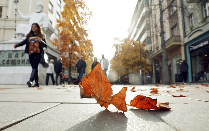 Сончево со мала до умерена облачност, температура до 20 степени