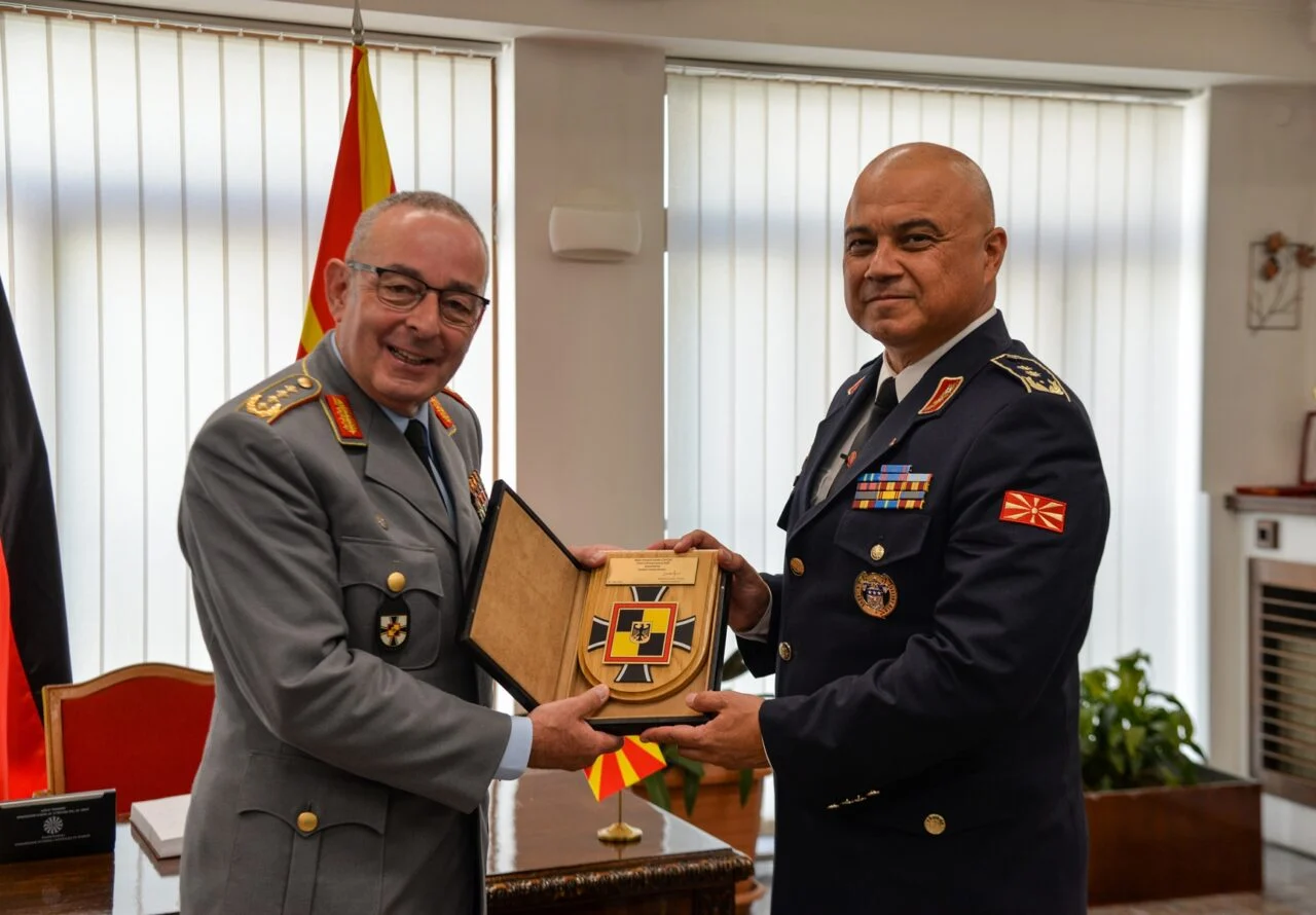Началникот на Вооружените сили на Германија: РС Македонија е значаен фактор на стабилност во Југоисточна Европа