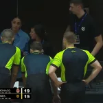 Драма: Бомбардирањето на Абу Даби прекина кошаркарски натпревар! (Видео)