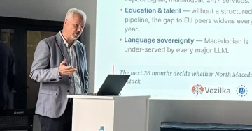 ТРАЈАНОВ ПРЕДУПРЕДУВА НА ДИГИТАЛНА КОЛОНИЗАЦИЈА: Државата мора да ги чува податоците и да создава сопствени ВИ-системи