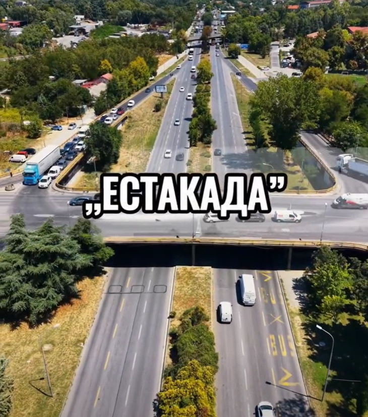 Целосно се реконструира мостот „Естакада“ – важна сообраќајна врска за Гази Баба и за цело Скопје