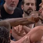 Невиден хаос, Јокиќ исклучен: Погледнете го моментот кога почна турканицата меѓу играчите на Минесота и Денвер!