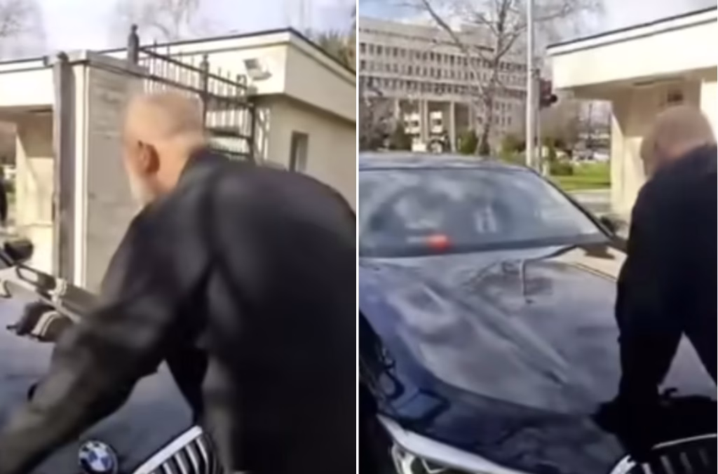 Самопрогласен свештеник застана пред возило на бугарска министерка, ја навредуваше и и порача „мрш од Бугарија“