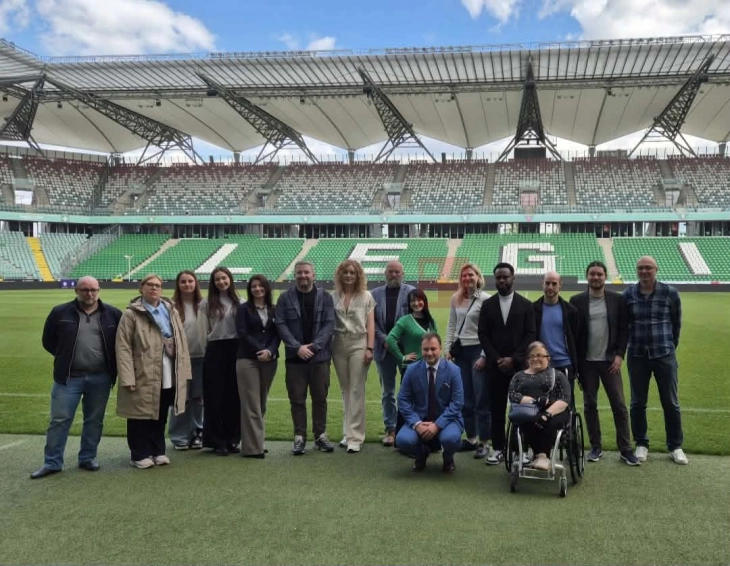 Министерството за спорт дел од европскиот проект ELEVATE – Македонија се вклучува во европската иницијатива за инклузивни стадиони