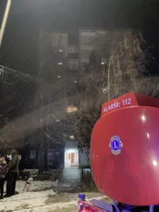 Пожар во стан во Тетово, починато едно лице