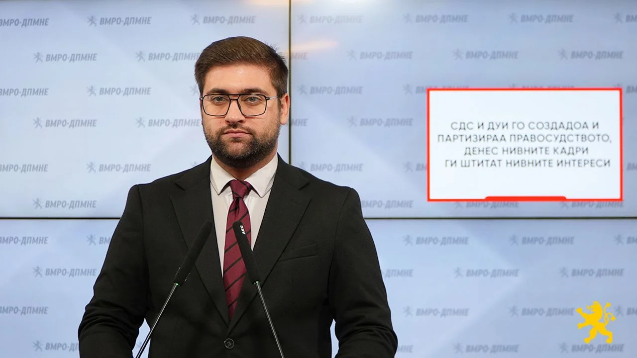 (Видео) Манасиевски: СДС и ДУИ го создадоа и партизираа правосудството, денес нивните кадри ги штитат нивните интереси