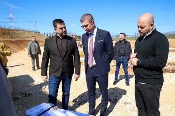 Мицкоски: Забрзано се одвива изградбата на капиталните инвестиции, до сега се реализирани околу 25% од предвидените за 2026 година