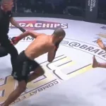 (Видео) Непоразениот борец протеран од УФЦ приреди спектакуларен нокаут