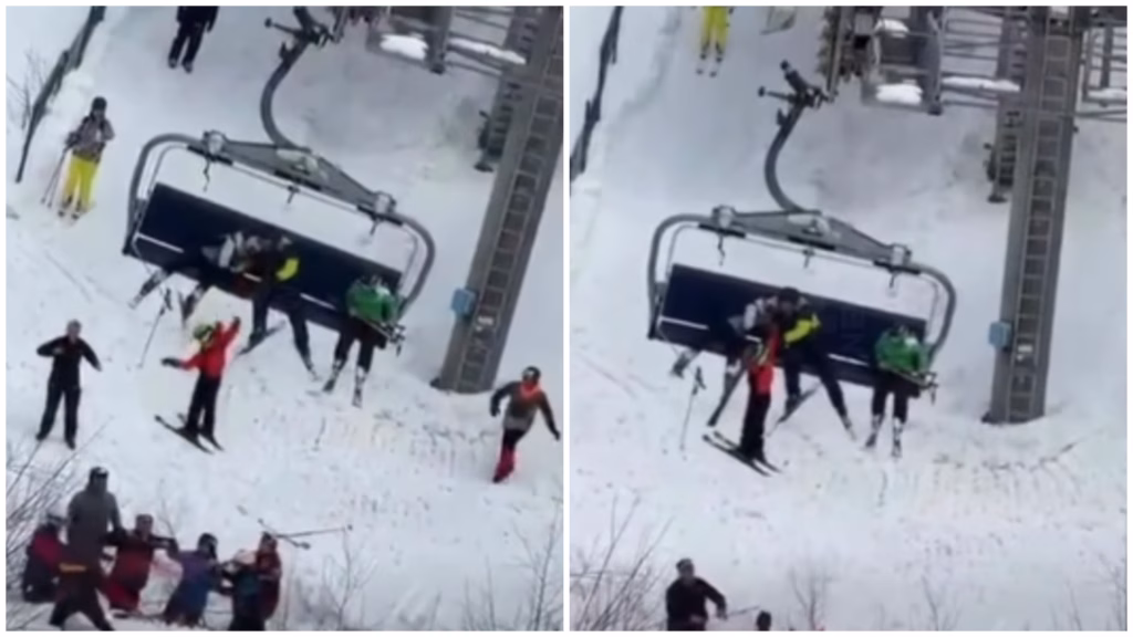 ВИДЕО Нова драма на Јахорина: Дете висеше од жичницата – спасено со брза интервенција!