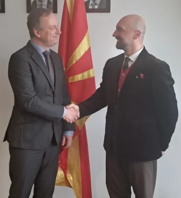 Савески се сретна со амбасадорот на ОБСЕ: Поддршка за Јавното обвинителство