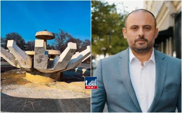 (ВИДЕО) Фонтаната „Лотос“ во Градски парк го враќа сјајот, почната целосна реконструкција