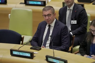 (ФОТО) МИЦКОСКИ НА ОТВОРАЊЕТО НА ГЕНЕРАЛНОТО СОБРАНИЕ НА ОН: Со гордост ја претставуваме Македонија на местото каде што се носат важни одлуки за светот