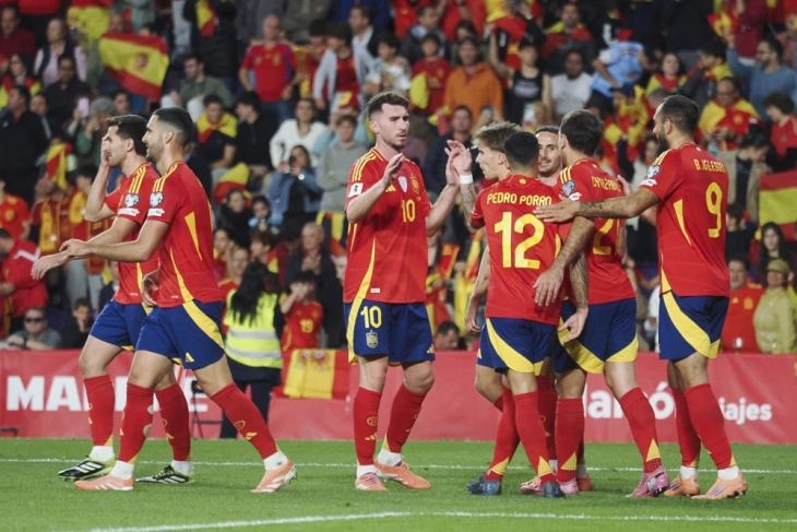 Шпанија ја продолжи рекордната серија без пораз на 41 натпревар