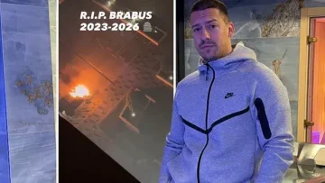 (ВИДЕО) Запален луксузниот автомобил на Бака Прасе вреден 500.000 евра