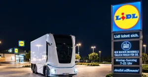 Lidl и Einride пуштија автономен електричен камион на јавни патишта во Германија