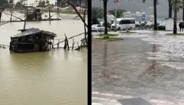 (ВИДЕО) ПОПЛАВИ ВО ЦРНА ГОРА: Силен циклон го погоди црногорското приморје