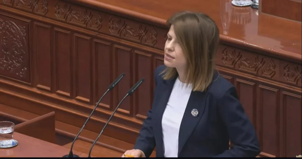 (Видео) Лукаревска до Тошковски: Кој ќе понесе одговорност за институционалните пропусти и за изгубените животи од семејно насилство