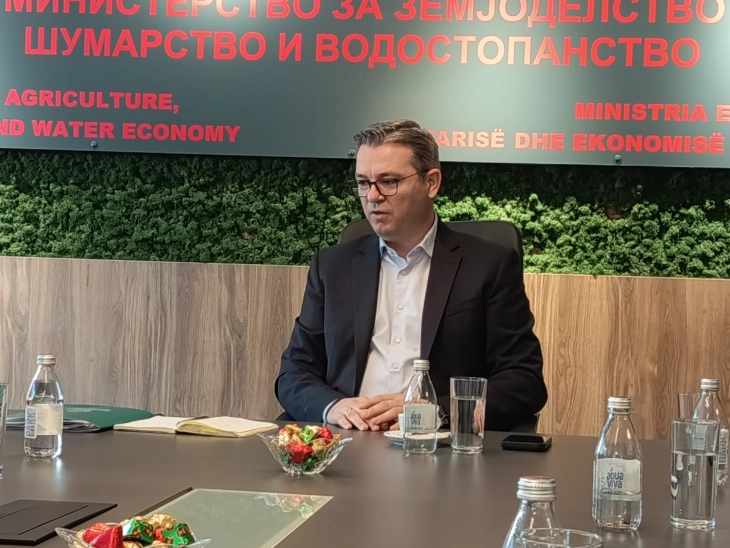 Повисоки критериуми за добивање субвенции и засилени контроли на корисниците, најави министерот Трипуновски