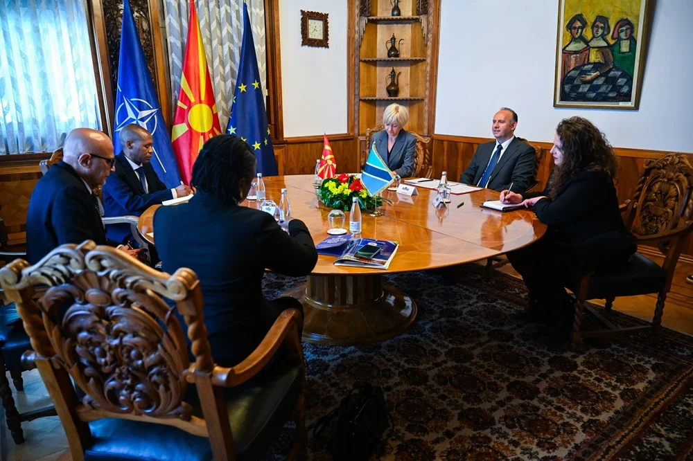 Прва билатерална средба на претседатели на парламентите на Македонија и Танзанија