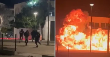 (ВИДЕО) ЕКСПЛОЗИЈА ВО ДВОР НА УЧИЛИШТЕ ВО СПЛИТ: Родители алармираат за безбедноста на децата по инцидентот