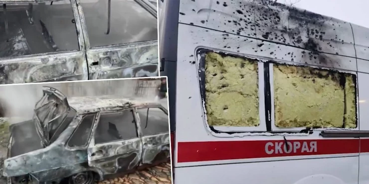 (Видео) Украина со дронови гаѓа цивилни цели во Запорожје