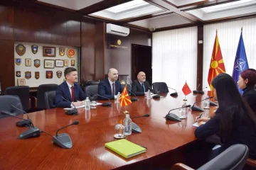 Мисајловски се сретна со новоименуваната амбасадорка на НР Кина