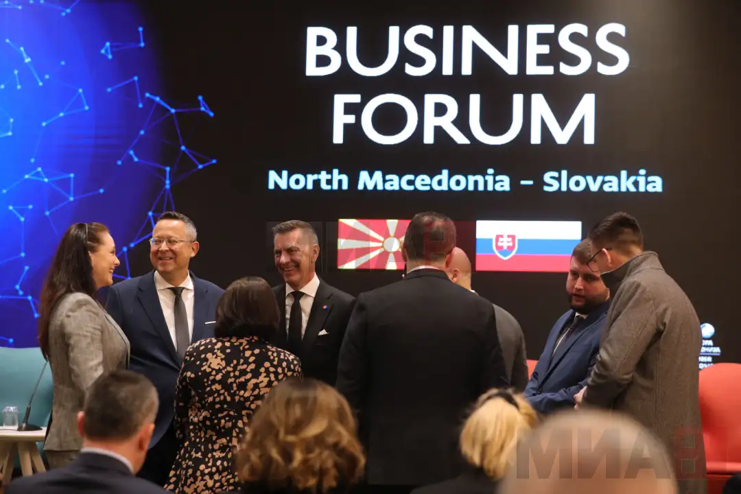 Муцунски: Голем е потенцијалот за интензивирање на економската соработка со Словачка