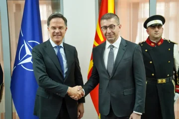 Средба Мицкоски – Руте: Потврда за силното партнерство и заемната доверба со НАТО