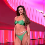 (Фото) Има ли шанси за топ 30? Мис Универзум Харватска го прошета заносното тело во зелено бикини